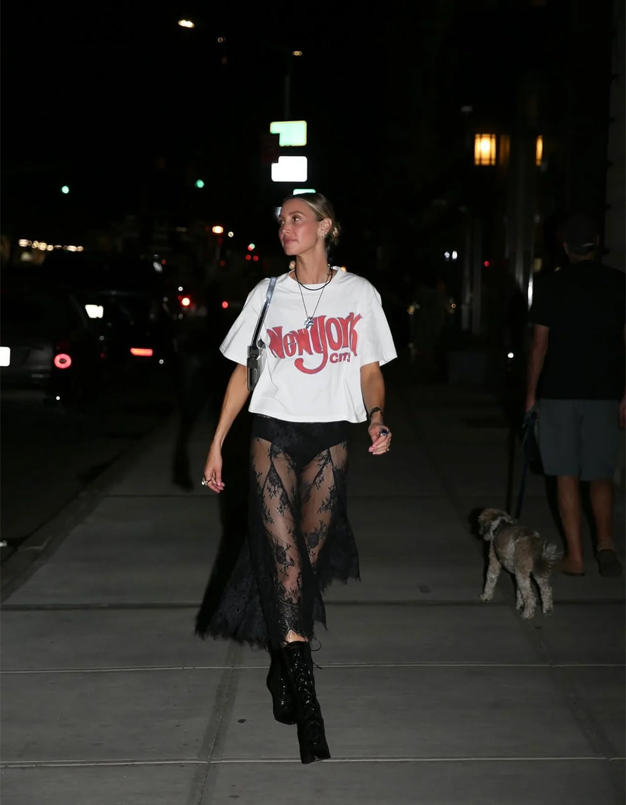 New York Oversize Tee - White