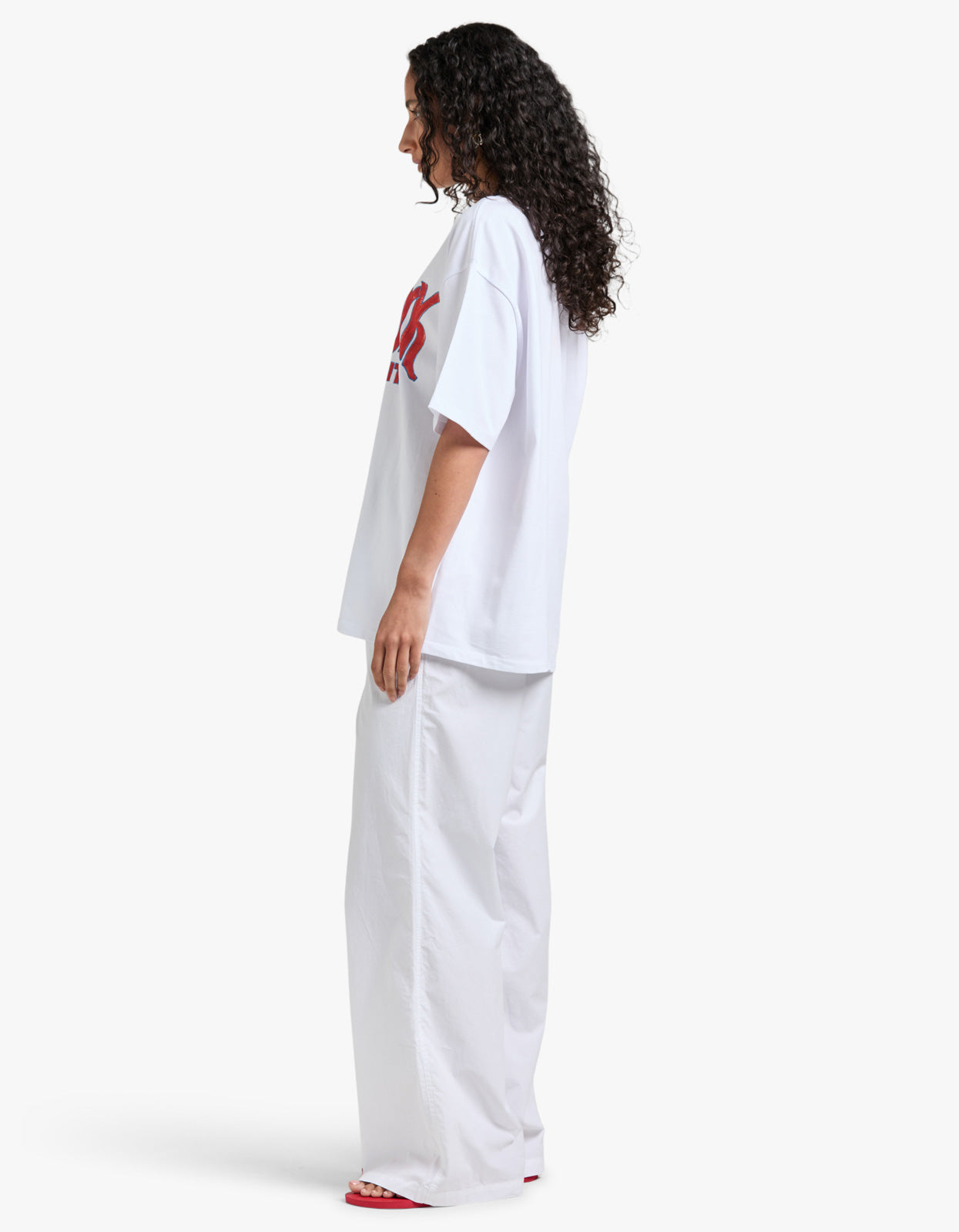 New York Oversize Tee - White