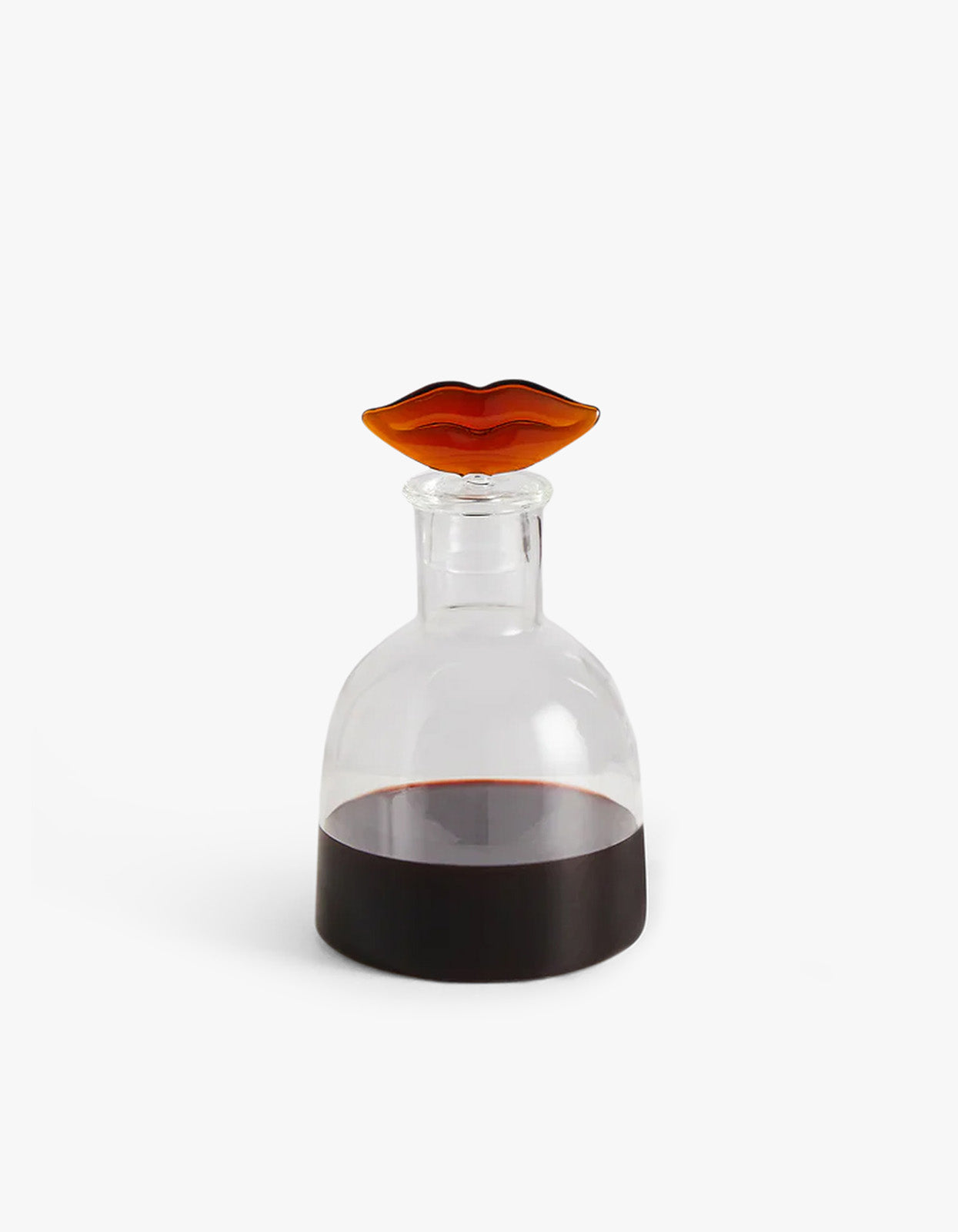 Bisous Decanter - Clear/Amber