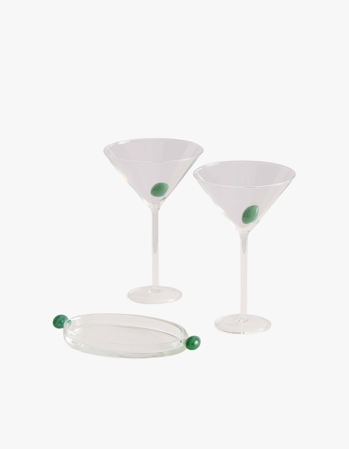 Martini Gift Set - Green