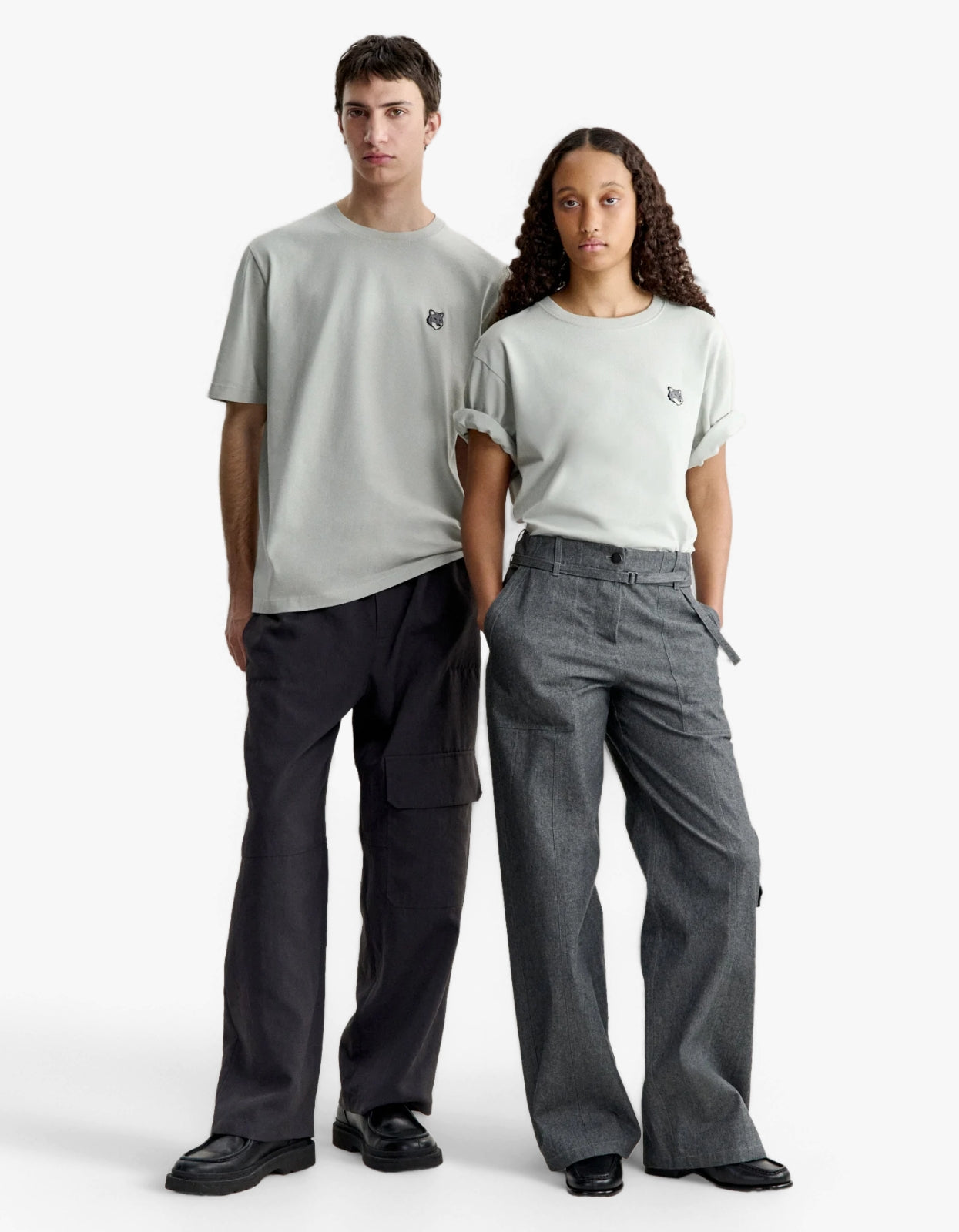 Fox Head Comfort T Shirt - Stone Green