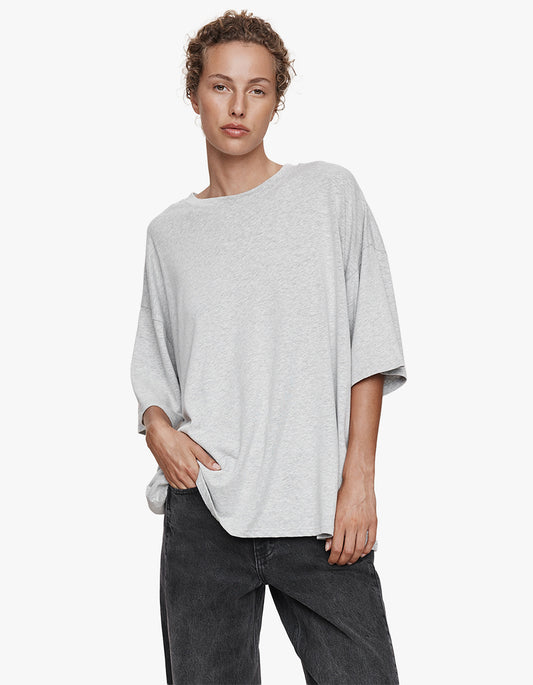 Hele Tee - Grey Marle