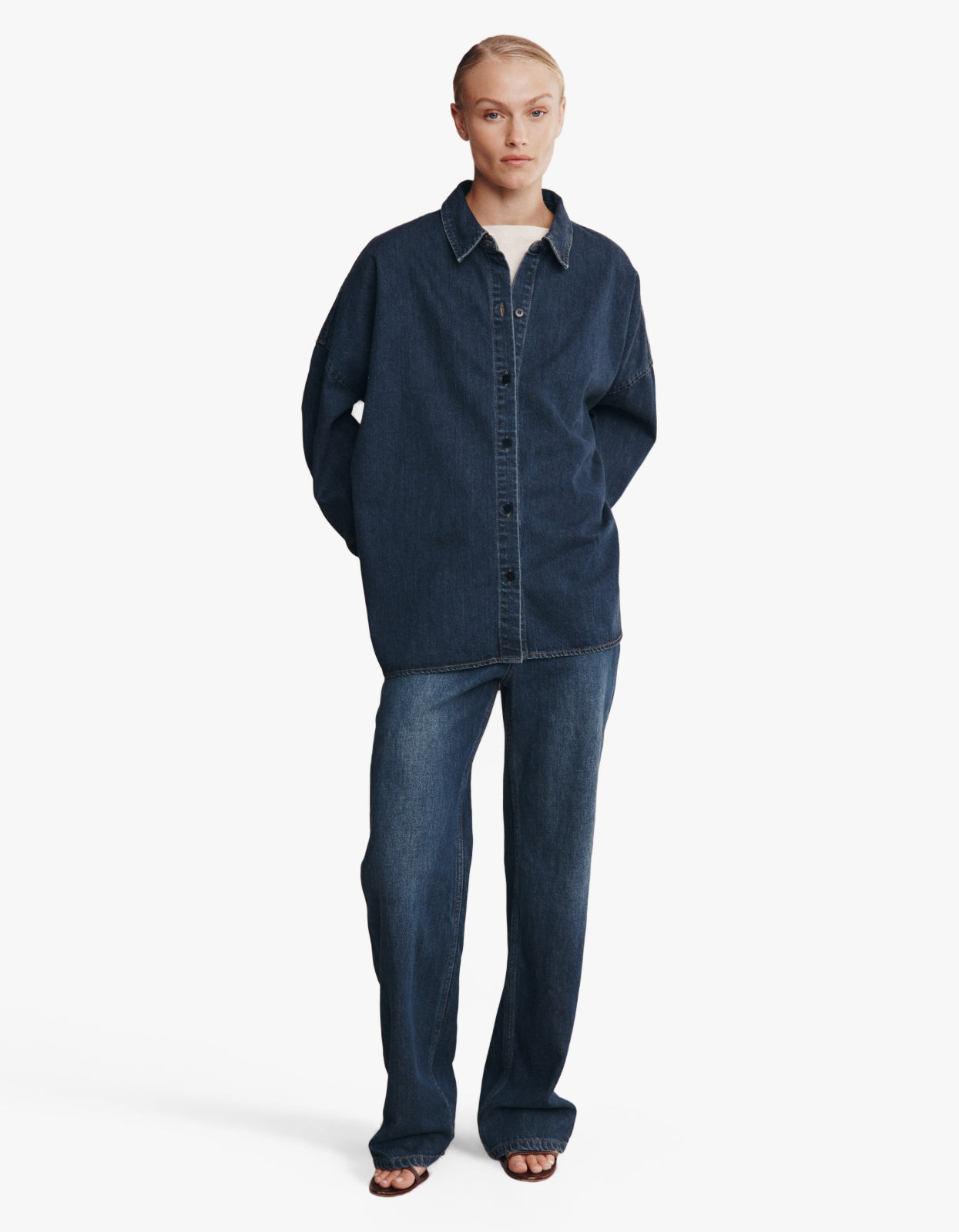Jordy Shirt - Dark Wash
