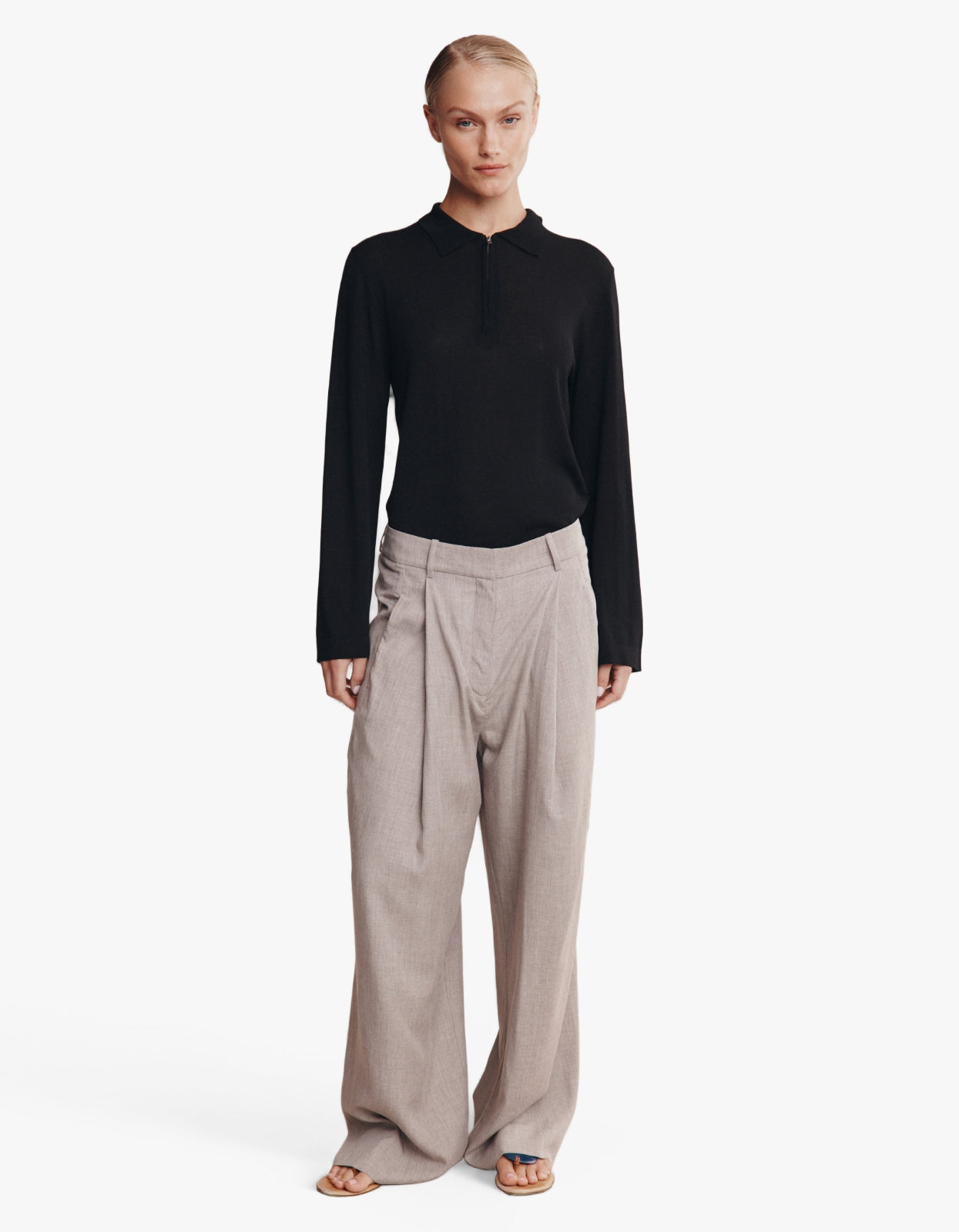 Morrie Pant - Grey Marle