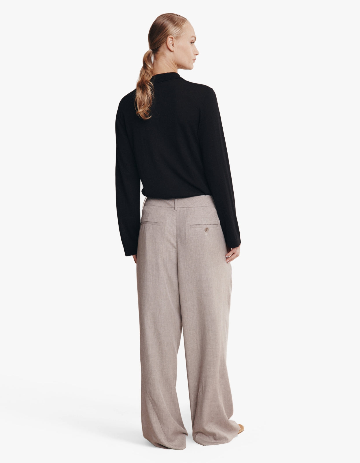 Morrie Pant - Grey Marle