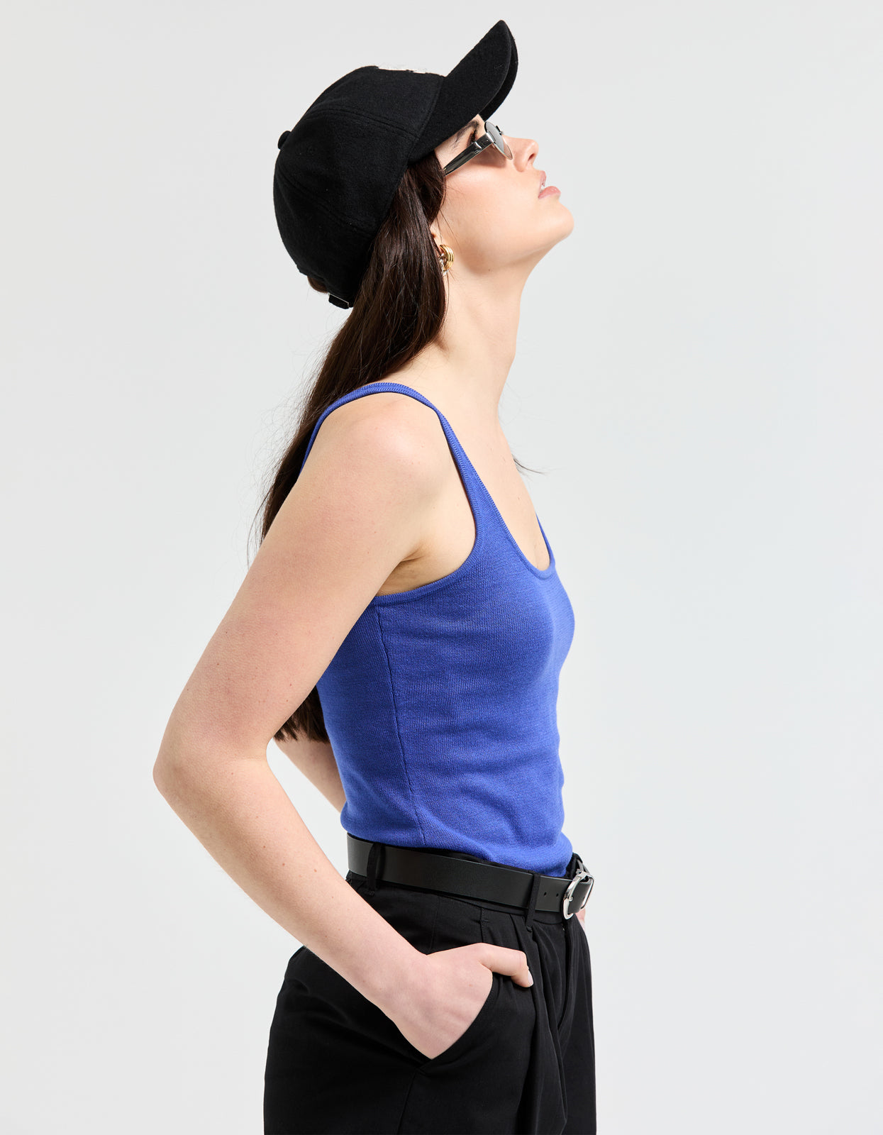 Milan Tank - Cobalt Blue