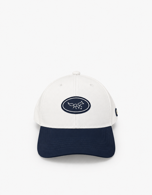 Chasing The Fox X Superette Cap - Ivory/Blue