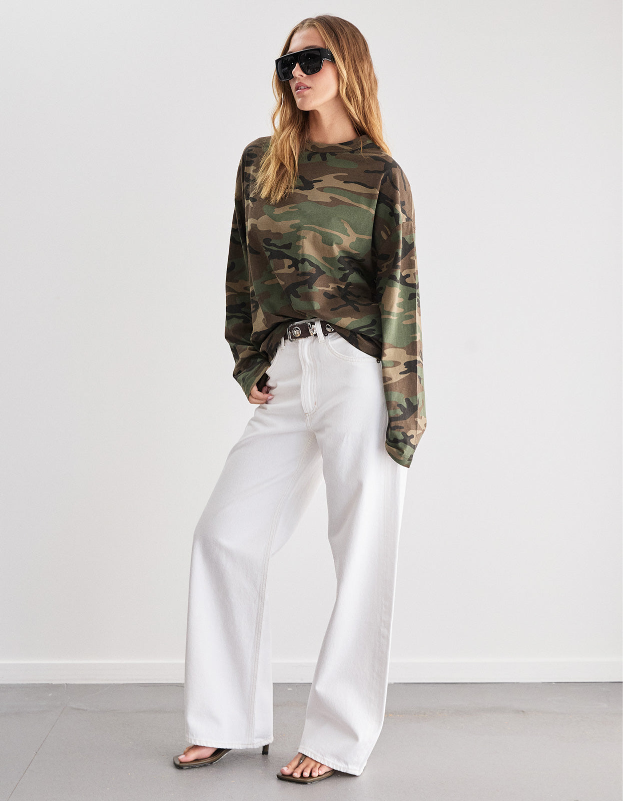 Mon L/S Camo Tee - Camo