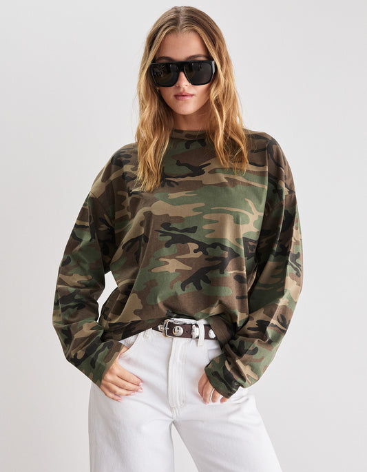 Mon L/S Camo Tee - Camo