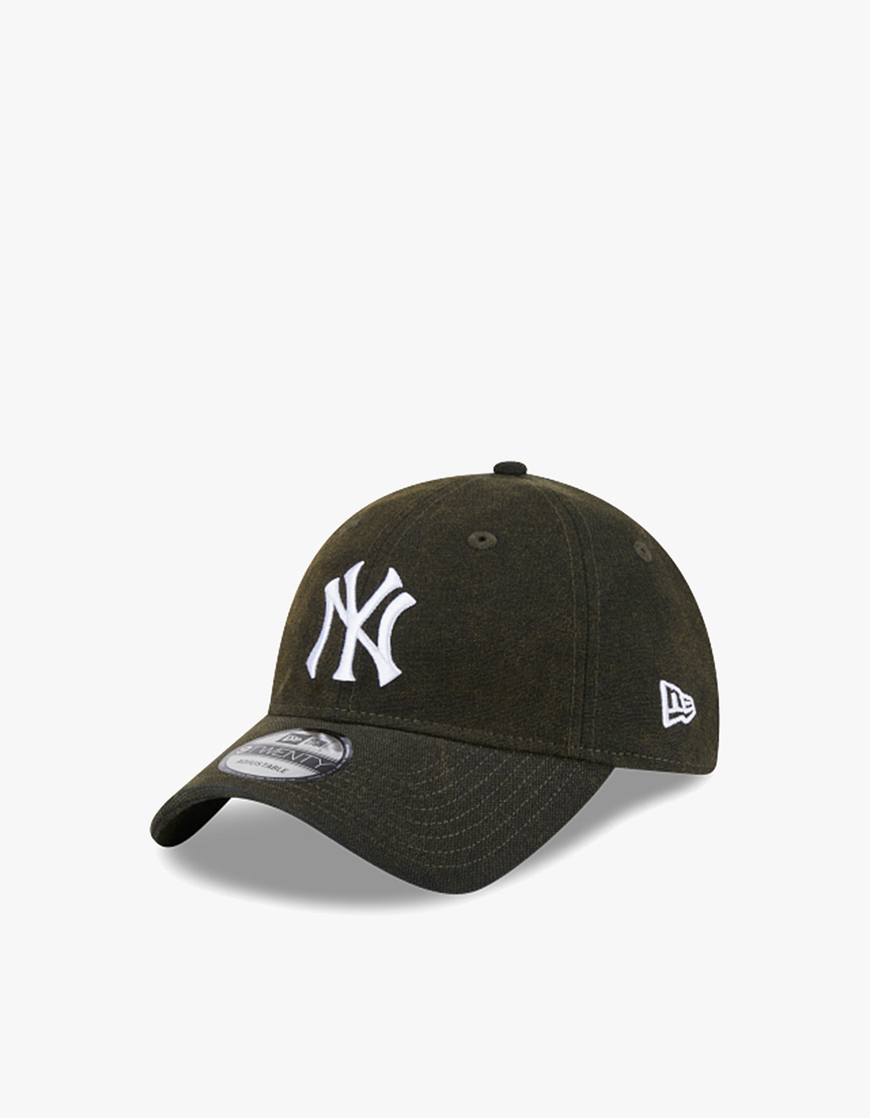 New York Yankees Vintage Canvas Wash 9TWENTY Cap - Black