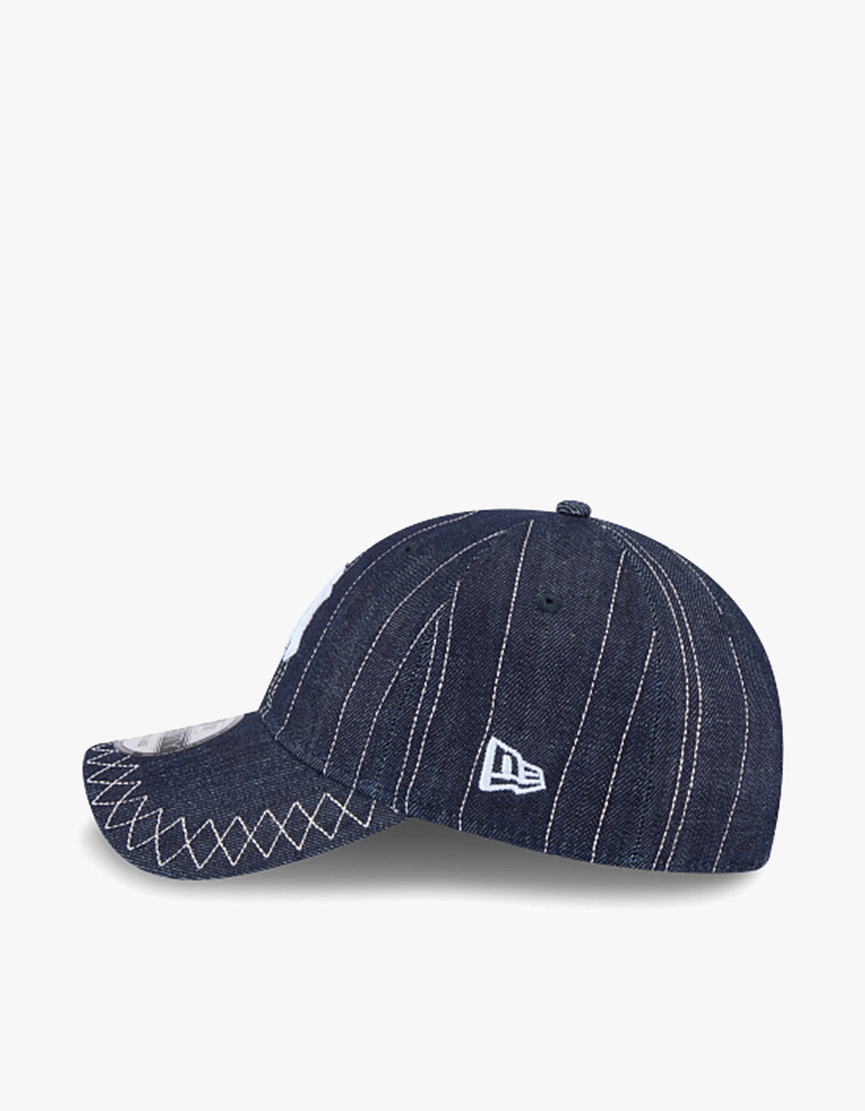 New York Yankees Denim Embroidery 9TWENTY Cap - Navy