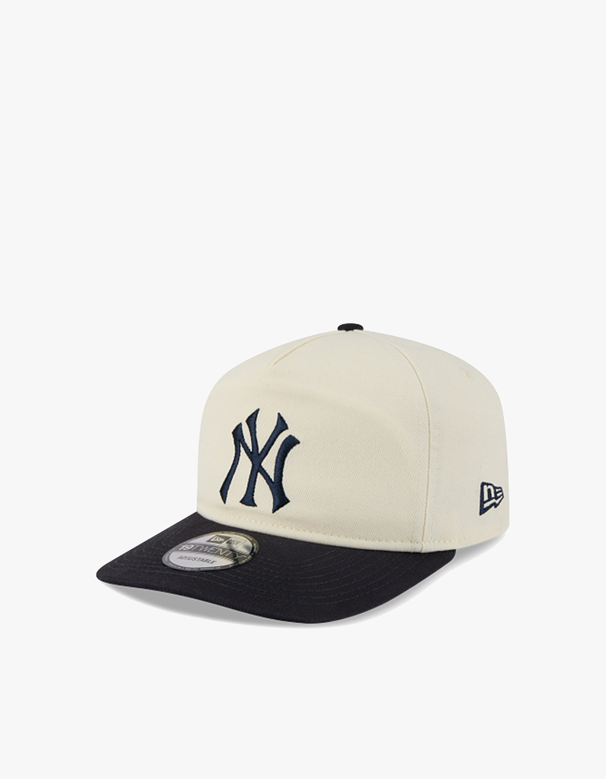 New York Yankees 2 Tone Washed 19TWENTY Cap - Chrome White/Otc