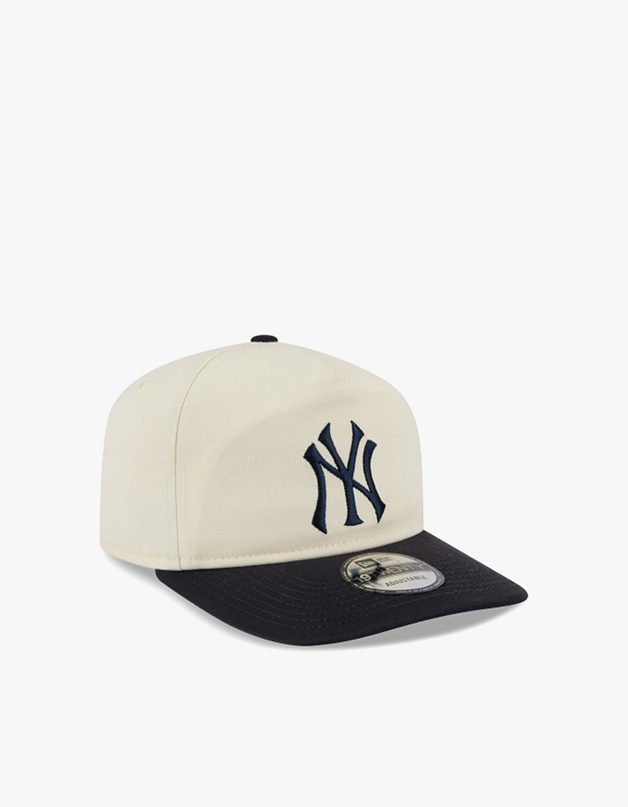 New York Yankees 2 Tone Washed 19TWENTY Cap - Chrome White/Otc