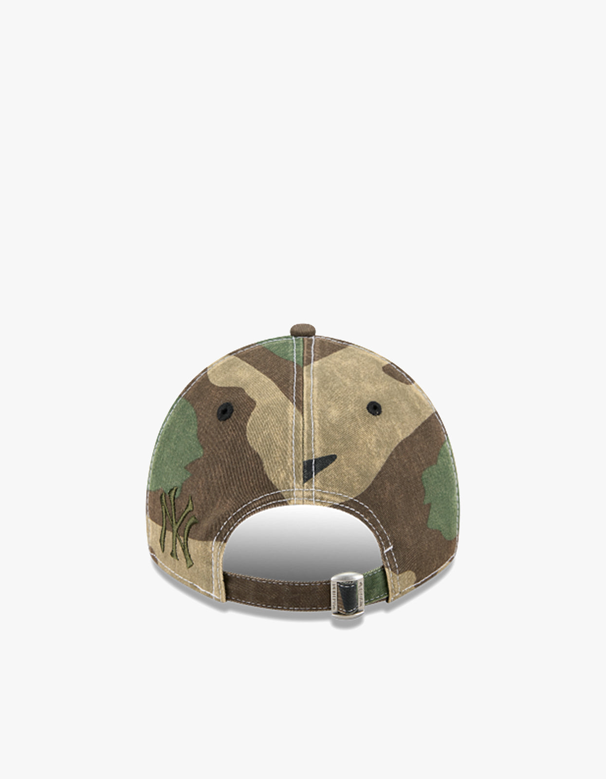 New York Yankees Frayed 9TWENTY Cap - Woodland Camo