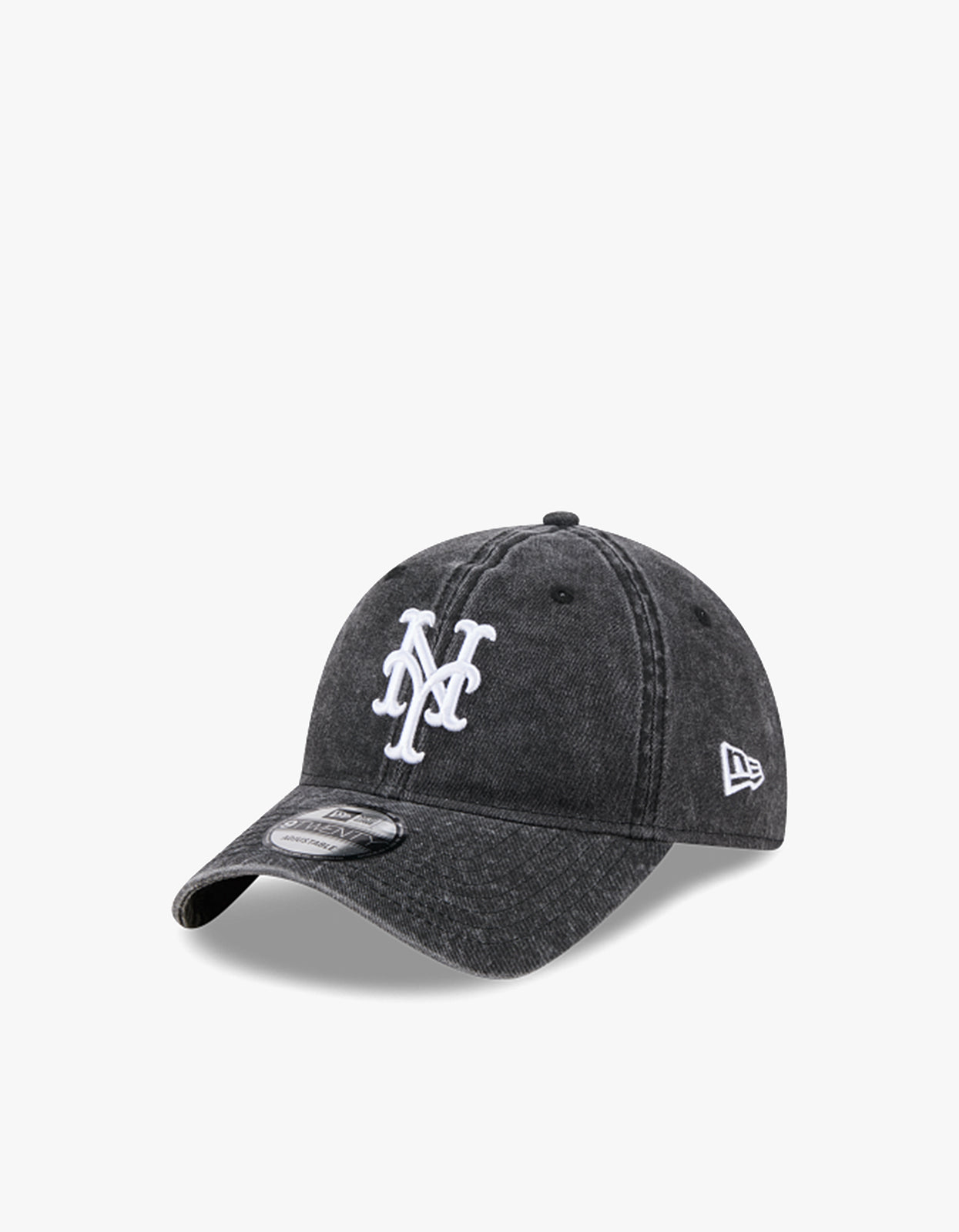 New York Mets Overwash 9TWENTY Cap - Washed Black