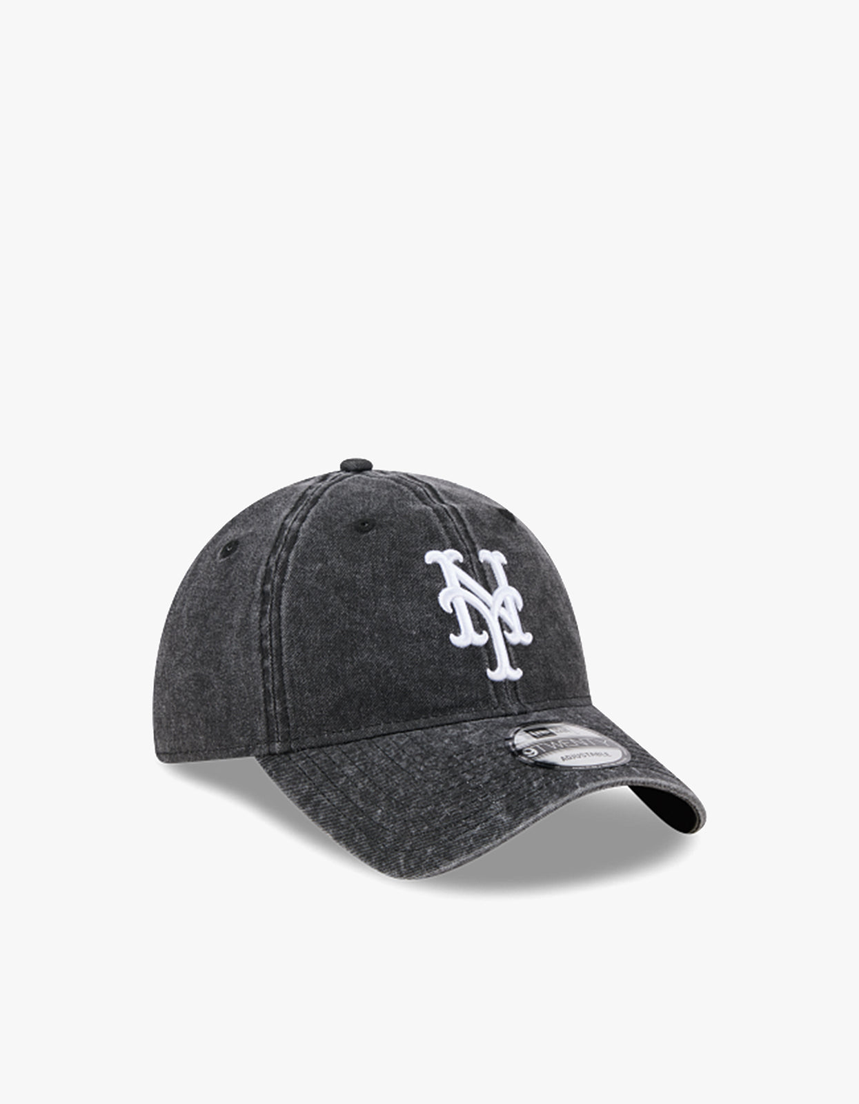 New York Mets Overwash 9TWENTY Cap - Washed Black