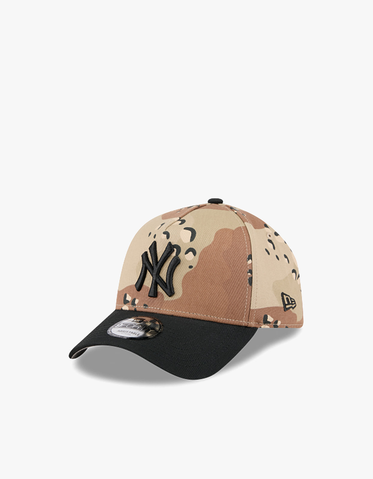 New York Yankees Desert Washed 9FORTY A Frame Cap - Claypan Camo/Black