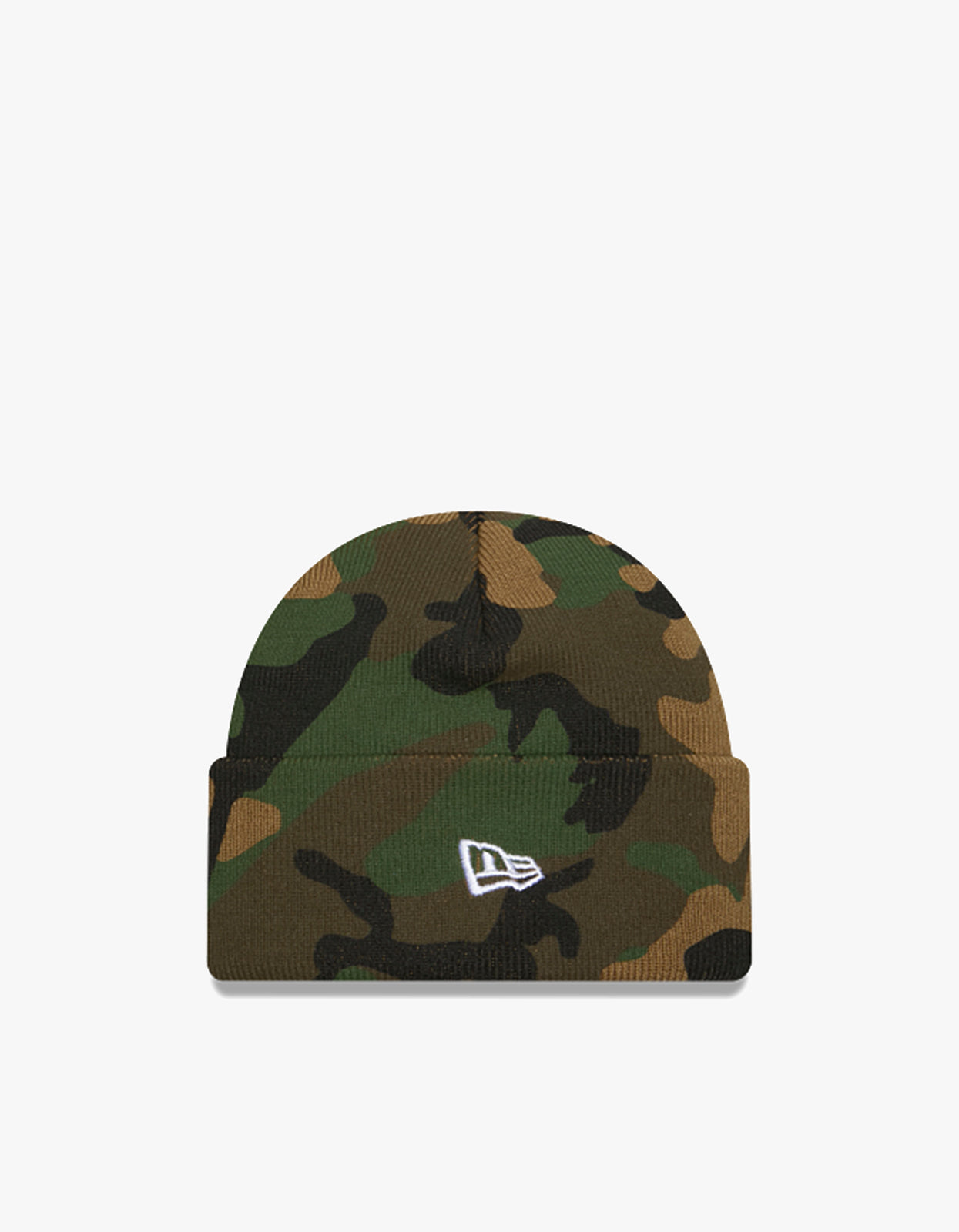 New York Yankees Camo Knit Beanie - Woodland Camo