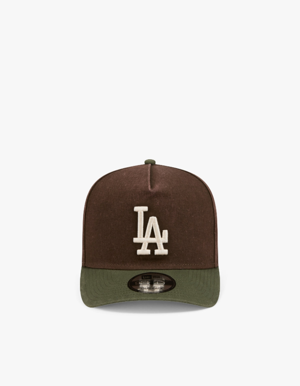 Los Angeles Dodgers 9FIFTY A-Frame Cap - Washed Walnut/Olive