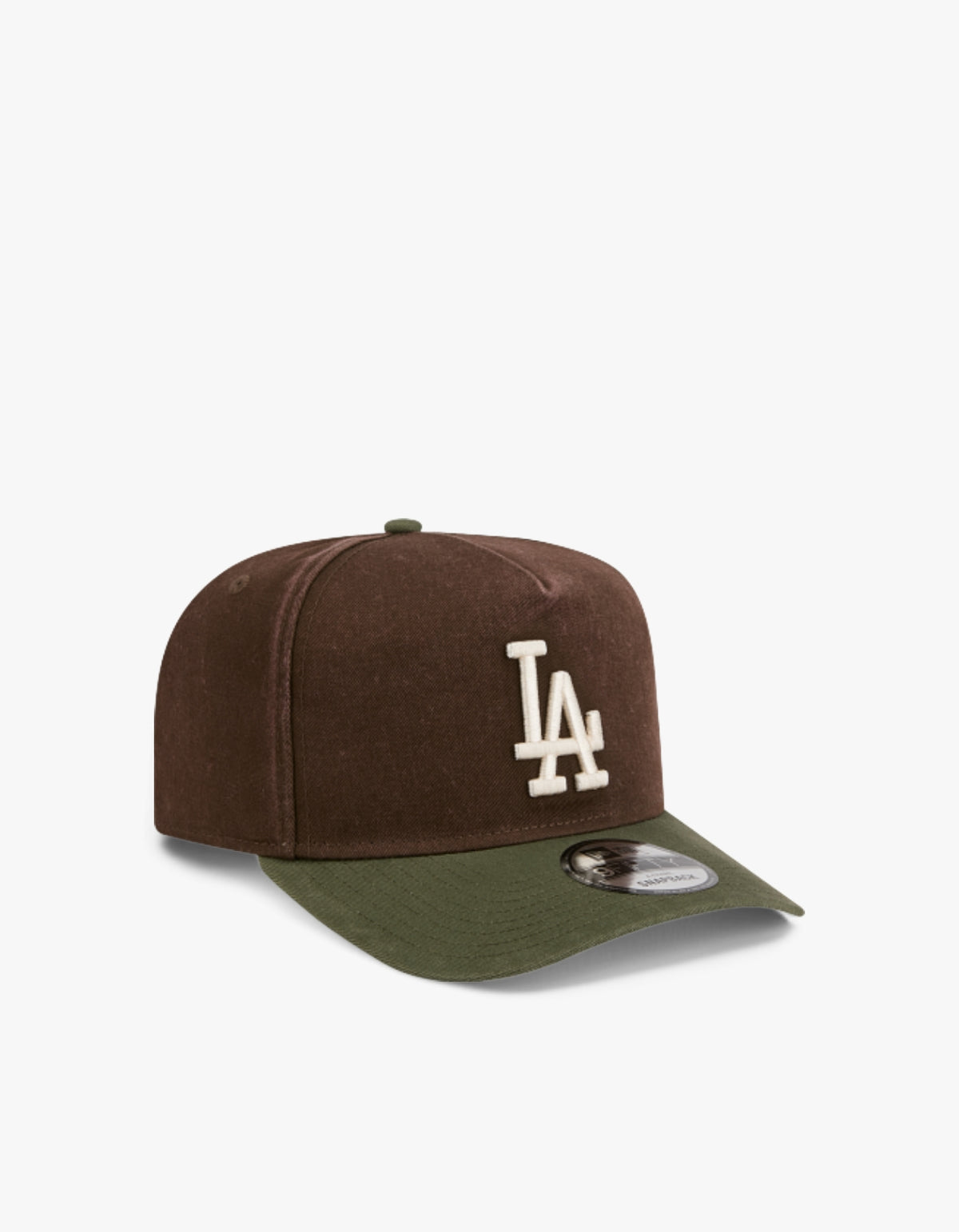 Los Angeles Dodgers 9FIFTY A-Frame Cap - Washed Walnut/Olive