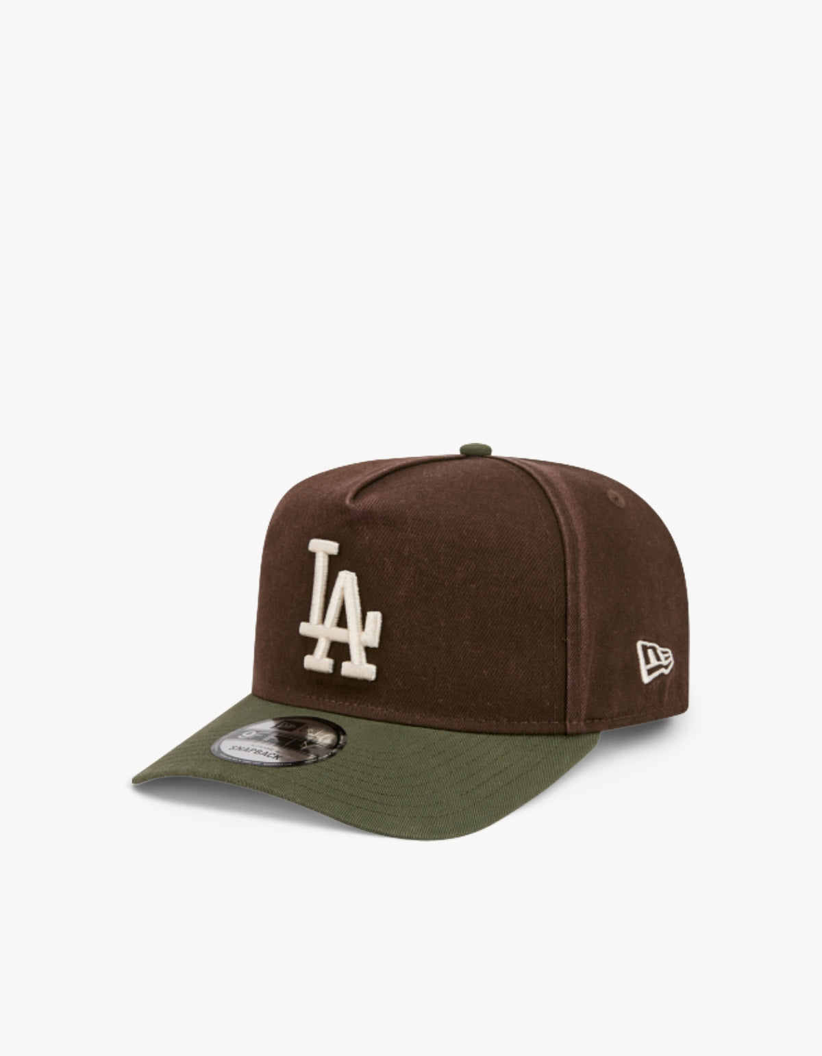 Los Angeles Dodgers 9FIFTY A-Frame Cap - Washed Walnut/Olive