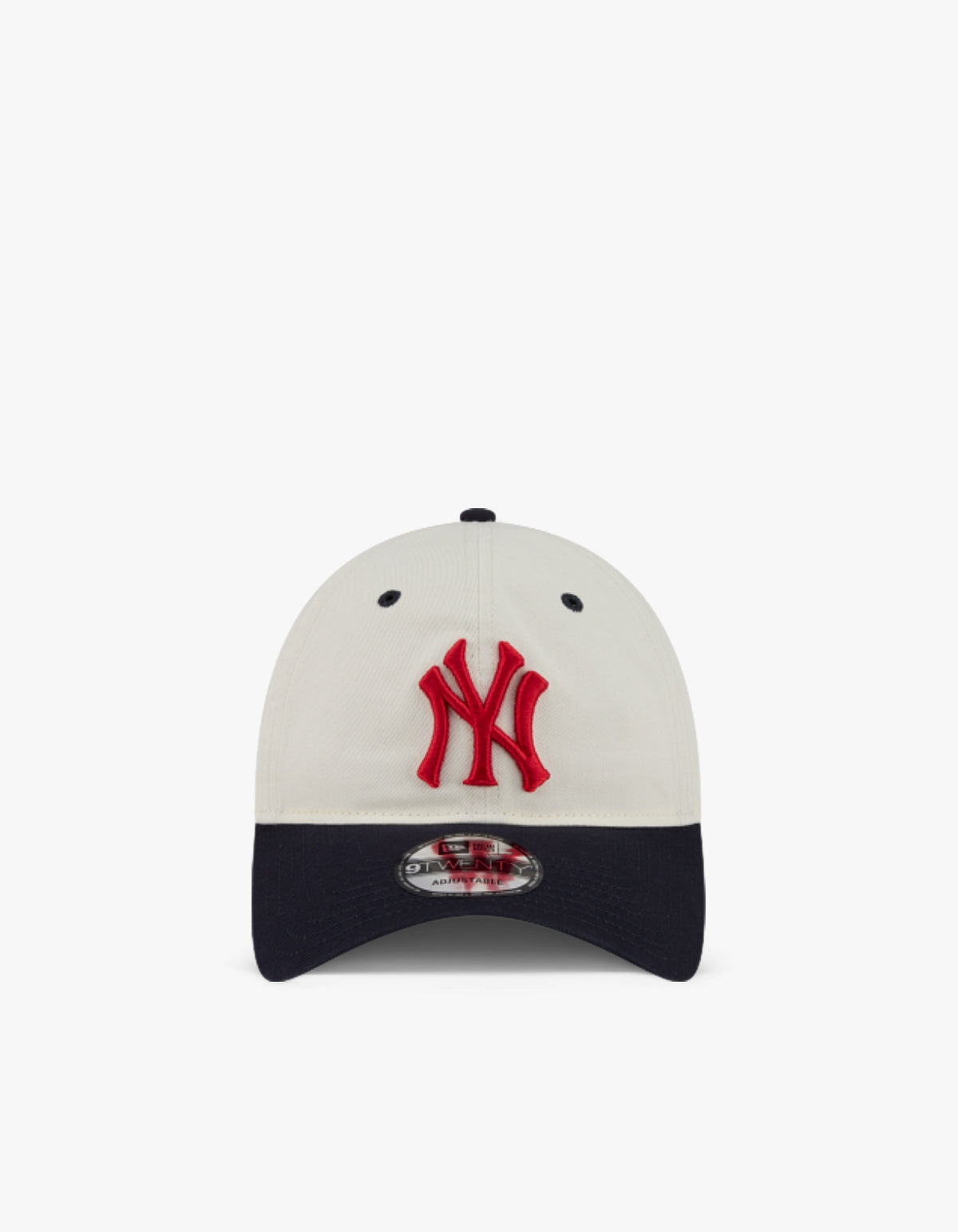 New York Yankees 2Tone 9TWENTY Cap - Chrome White/Navy