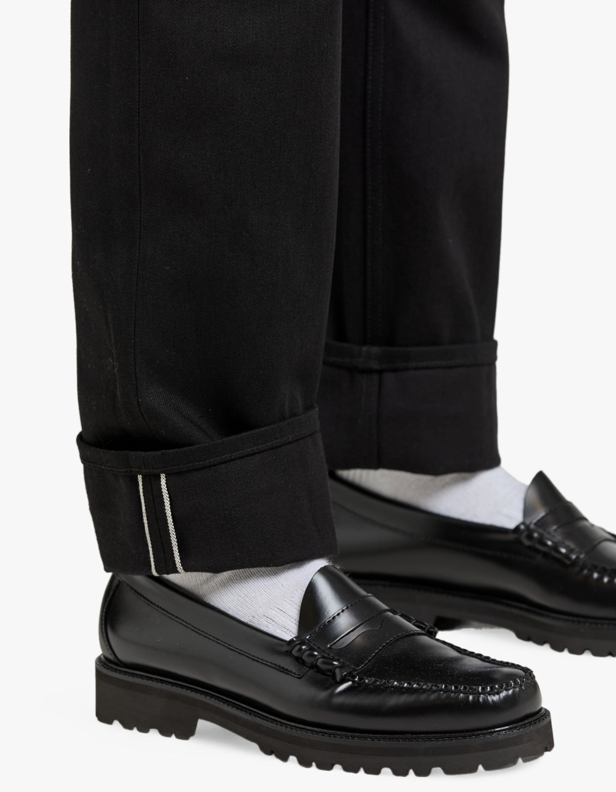 Rebel Straight Selvedge Jean - Black Selvedge