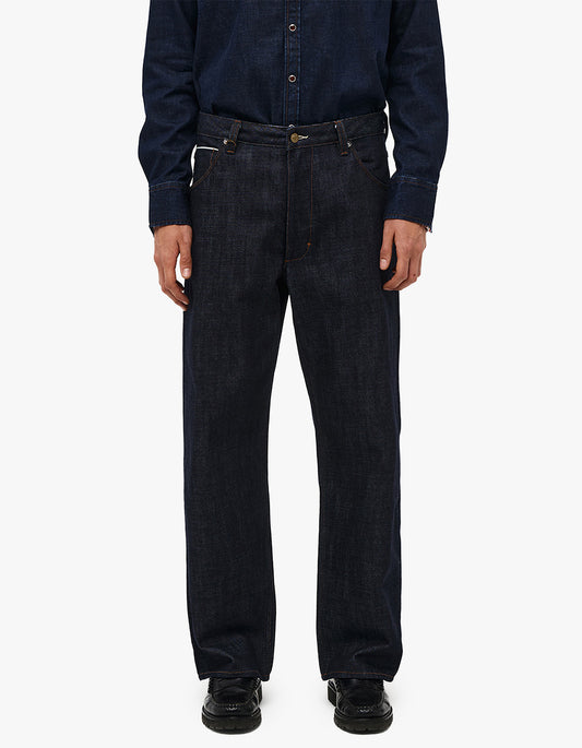 Austin Baggy Selvedge Jean - Raw Selvedge