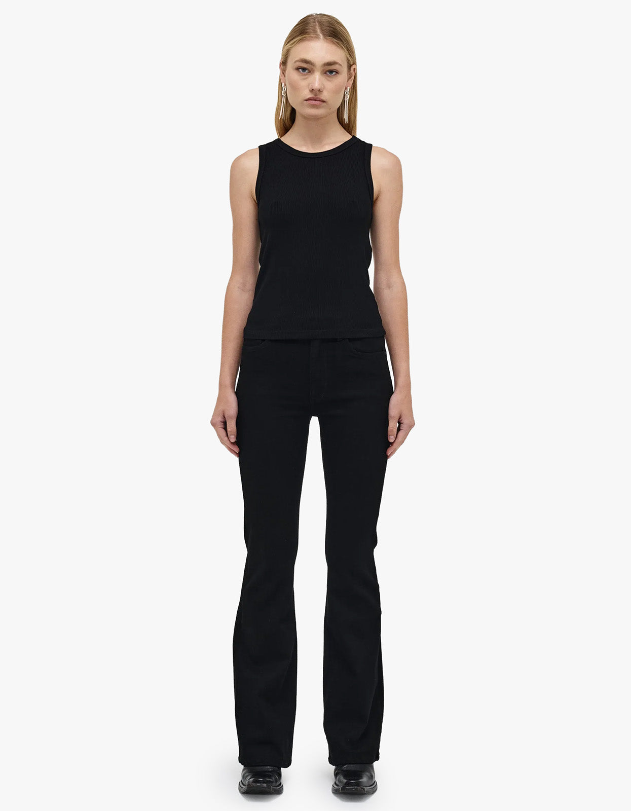 Jonesy Singlet Am - Black