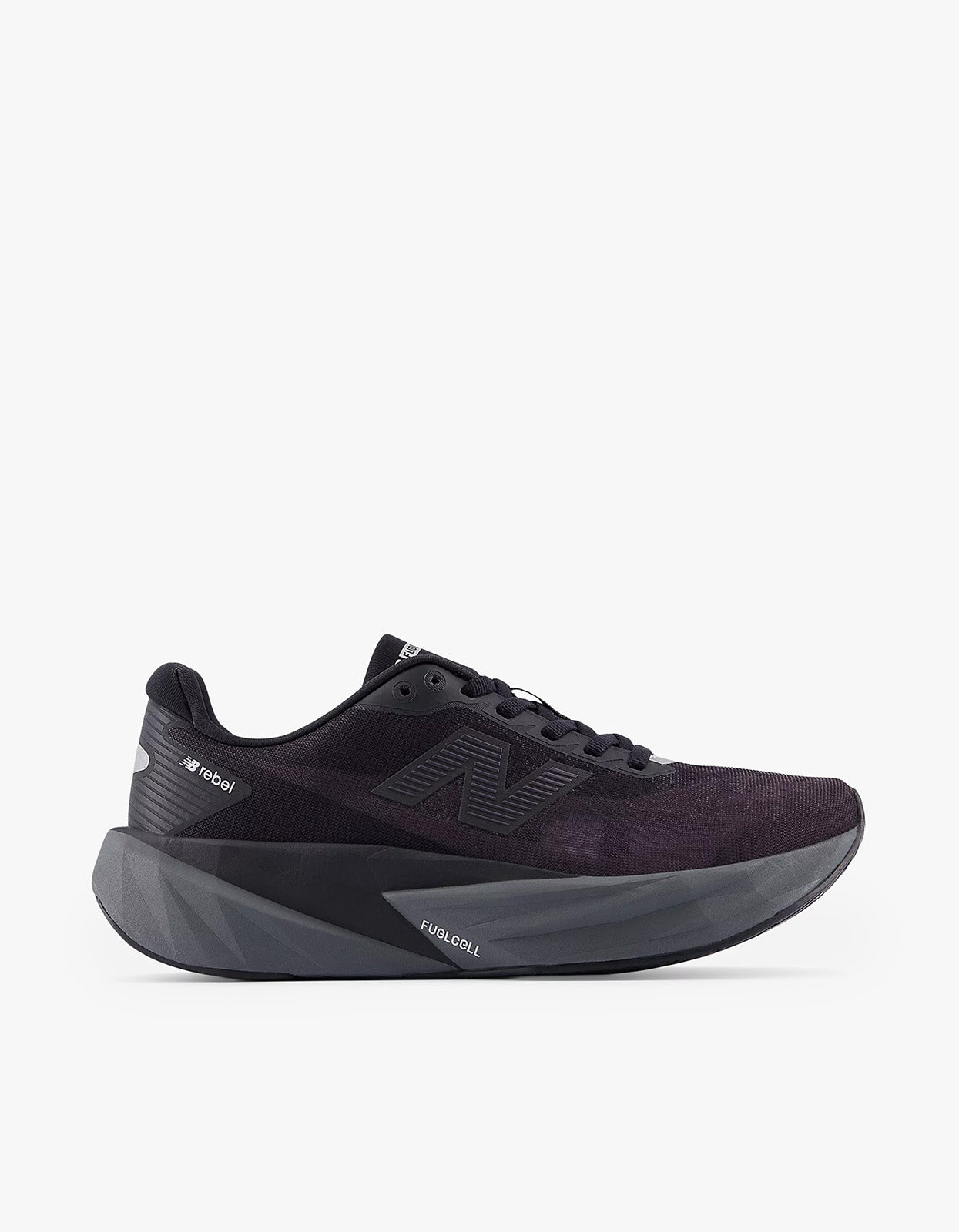 Womens Fuelcell Rebel V5 - Black With Castlerock And Black Cement