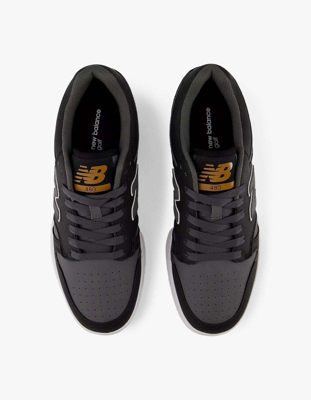 Mens 480 Golf SL Sneaker - Black/Castlerock