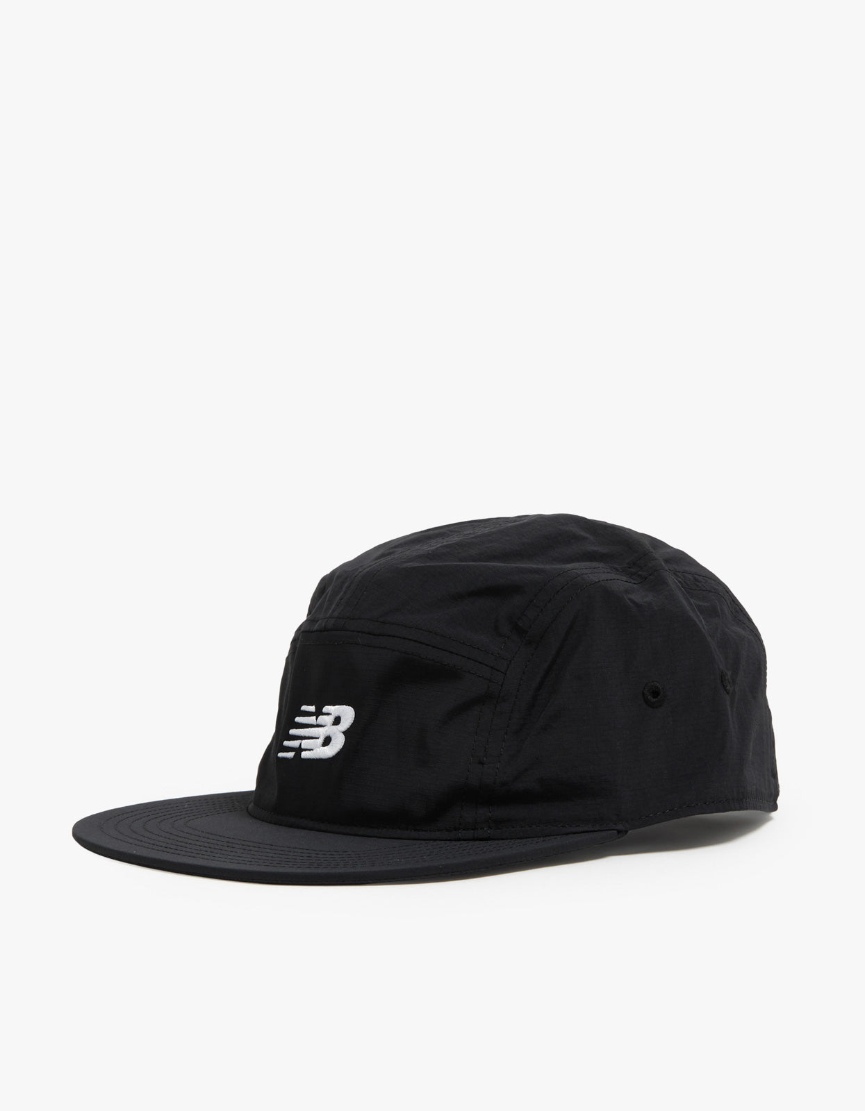 New Balance 47 Five Panel Run Hat - Black