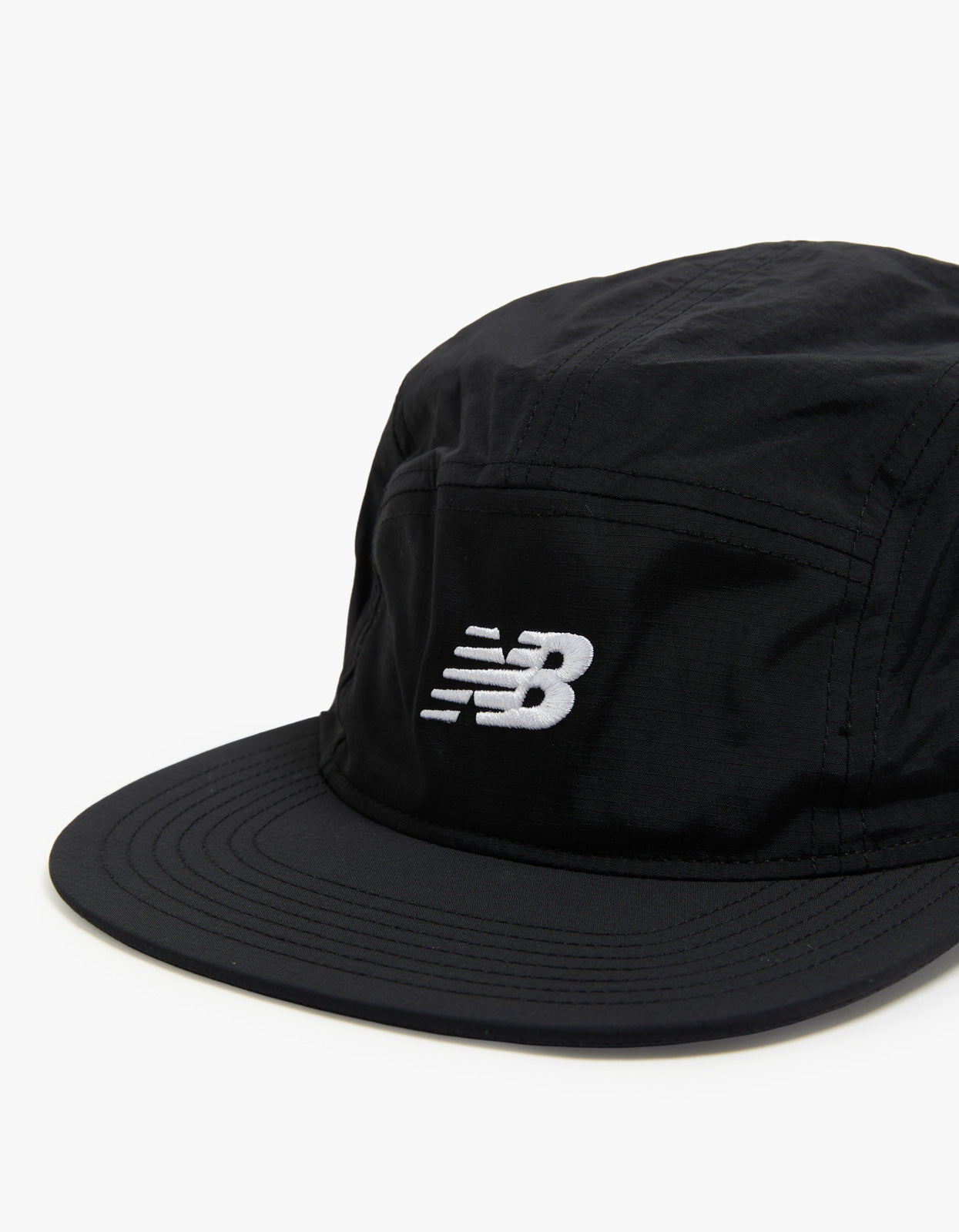 New Balance 47 Five Panel Run Hat - Black