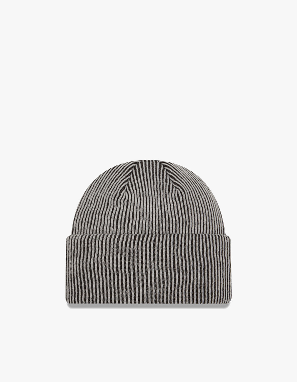 New York Yankees Fisherman Pinstripe Knit Beanie - Grey