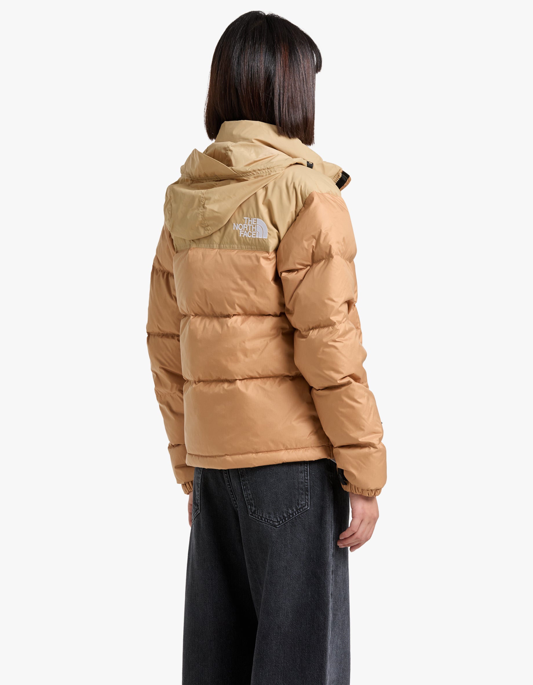 Womens 1996 Retro Nuptse Jacket Almond Butter/Khaki Stone