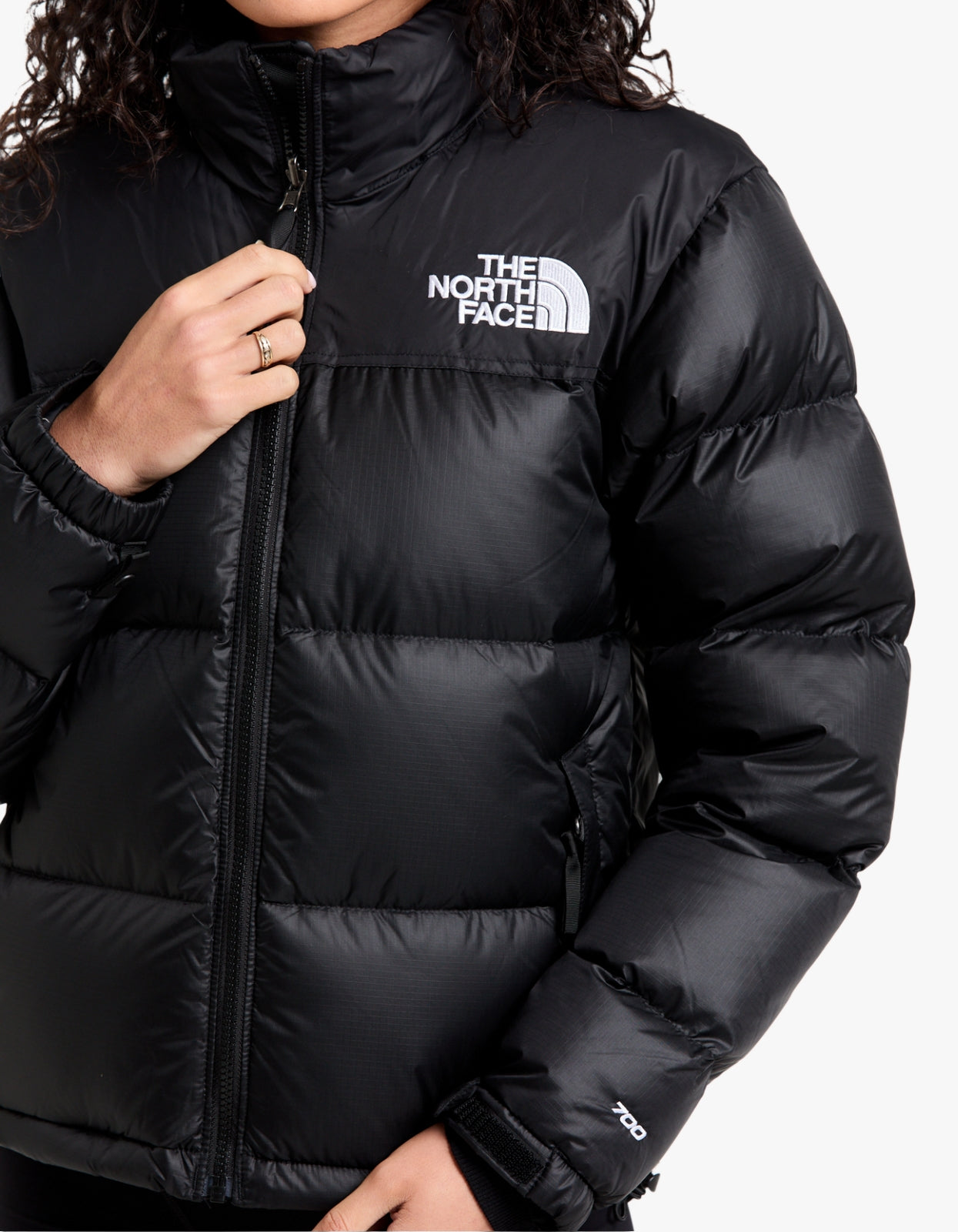 Womens 1996 Retro Nuptse Jacket - Recycled TNF Black