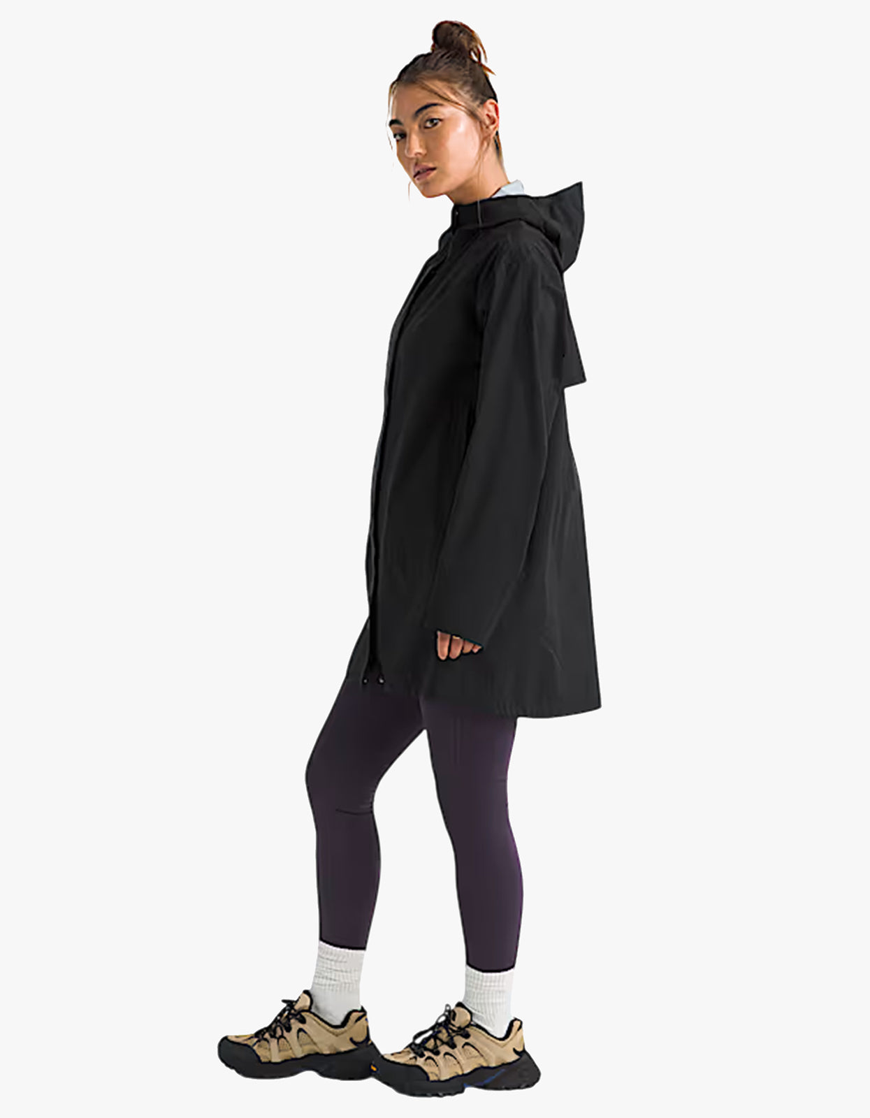 Women'S Voyage Rain 3L Hooded Jacket - Tnf Black