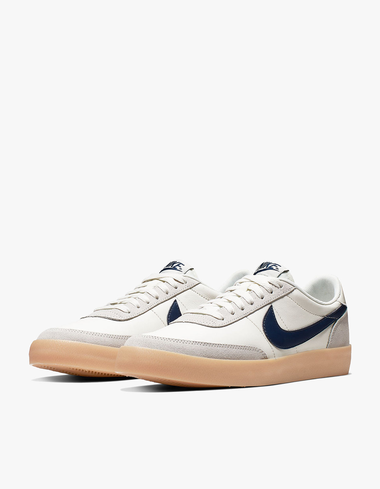 Mens Nike Killshot 2 Leather - Sail/Midnight Navy/Gum Yellow