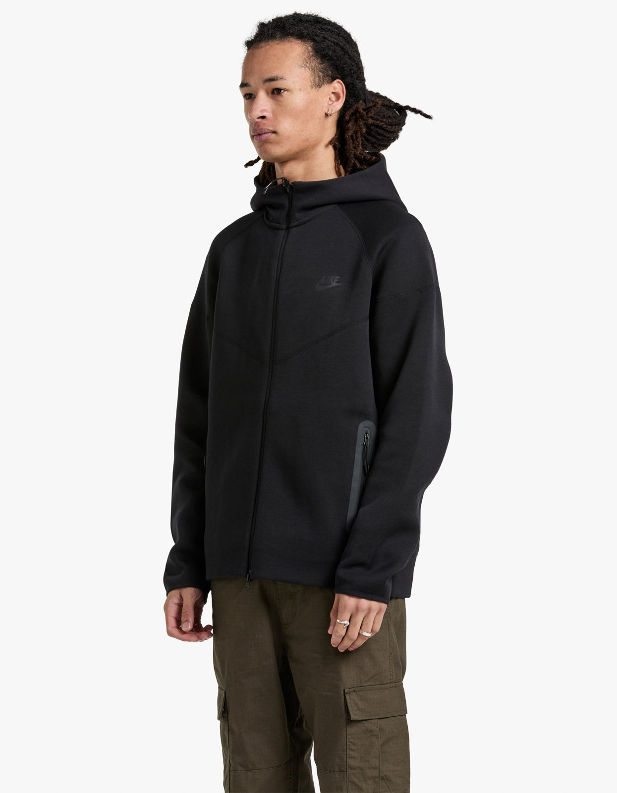 M NSW Tech Fleece Hoodie Black/Black – Superette