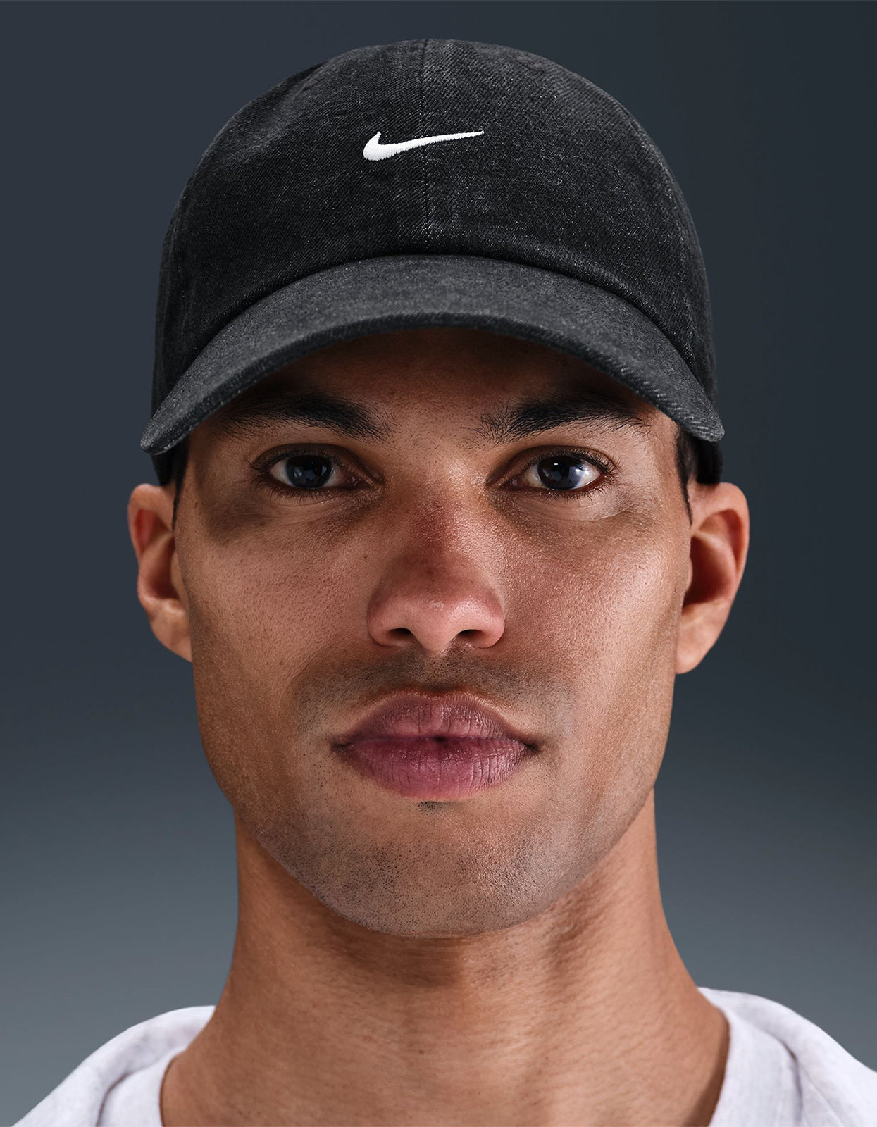 Nike Club Denim Cap - Black/White