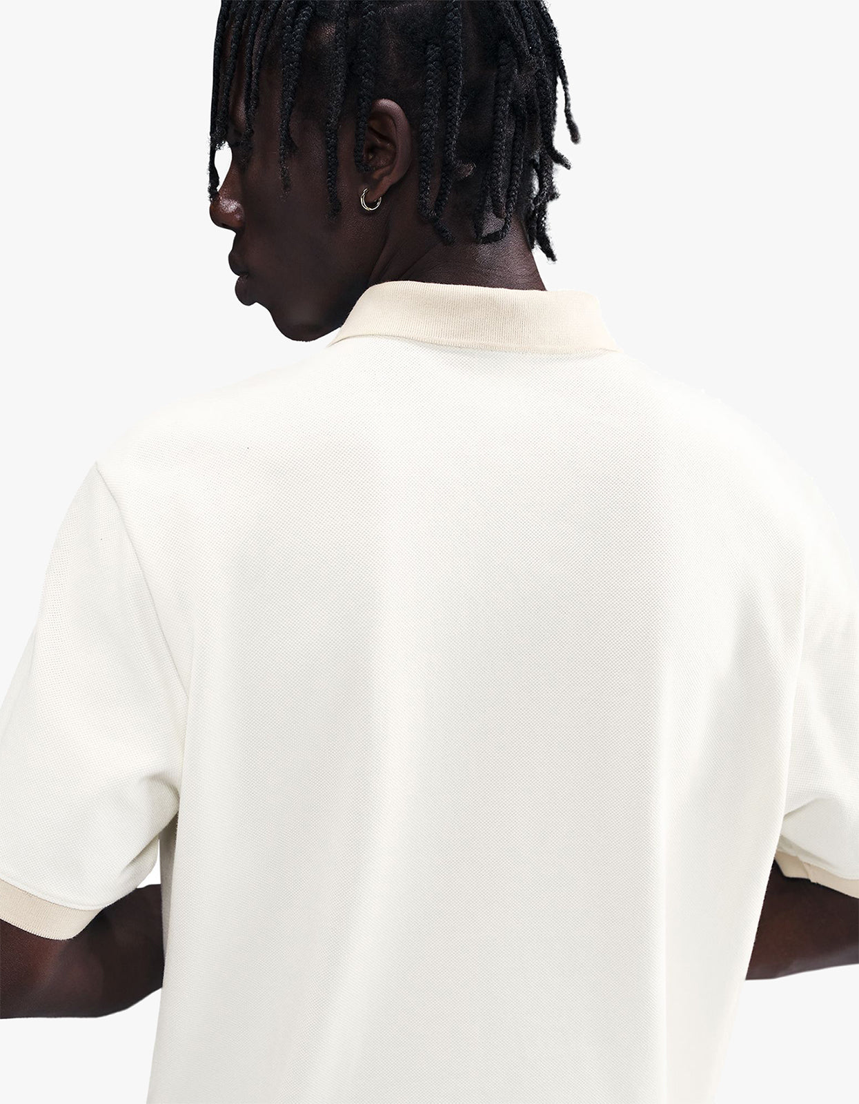 Nike Life S/S Heavyweight Polo - Sail/Light Khaki/Medium Olive