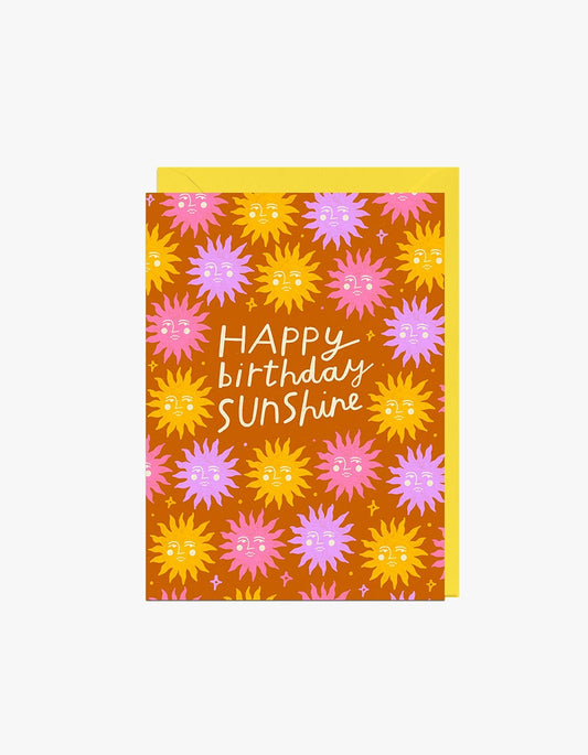 Happy Birthday Sunshine Card - Multi