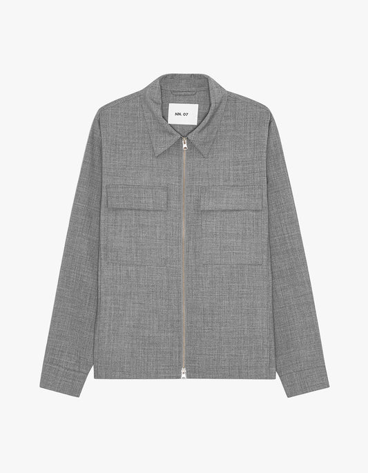 Alban Jacket 10037 - Lt Grey Melange