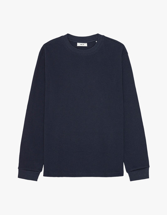 Jett L/S T Shirt 30035 - Navy Blue