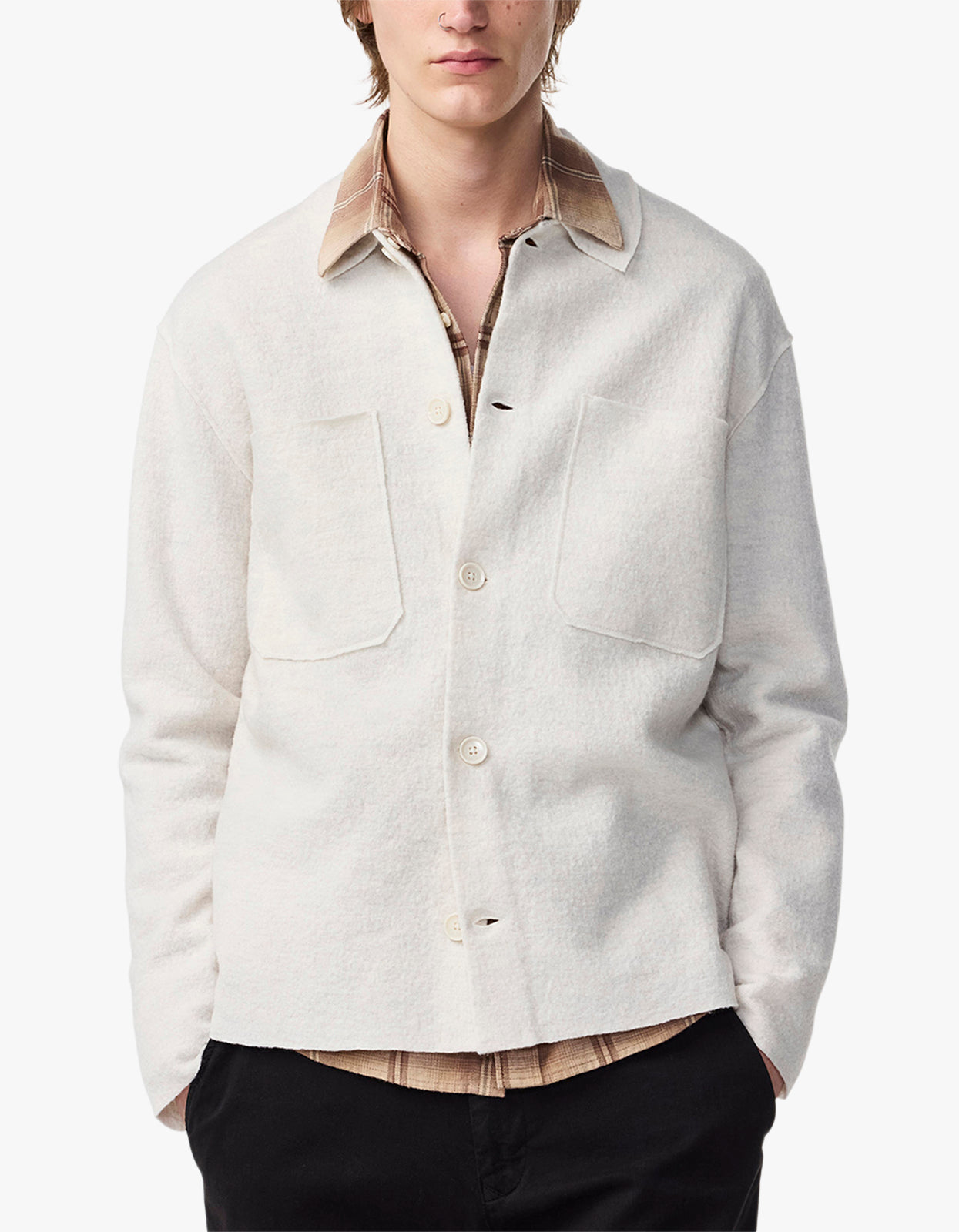 Jonas Overshirt 6398 - Ivory 016