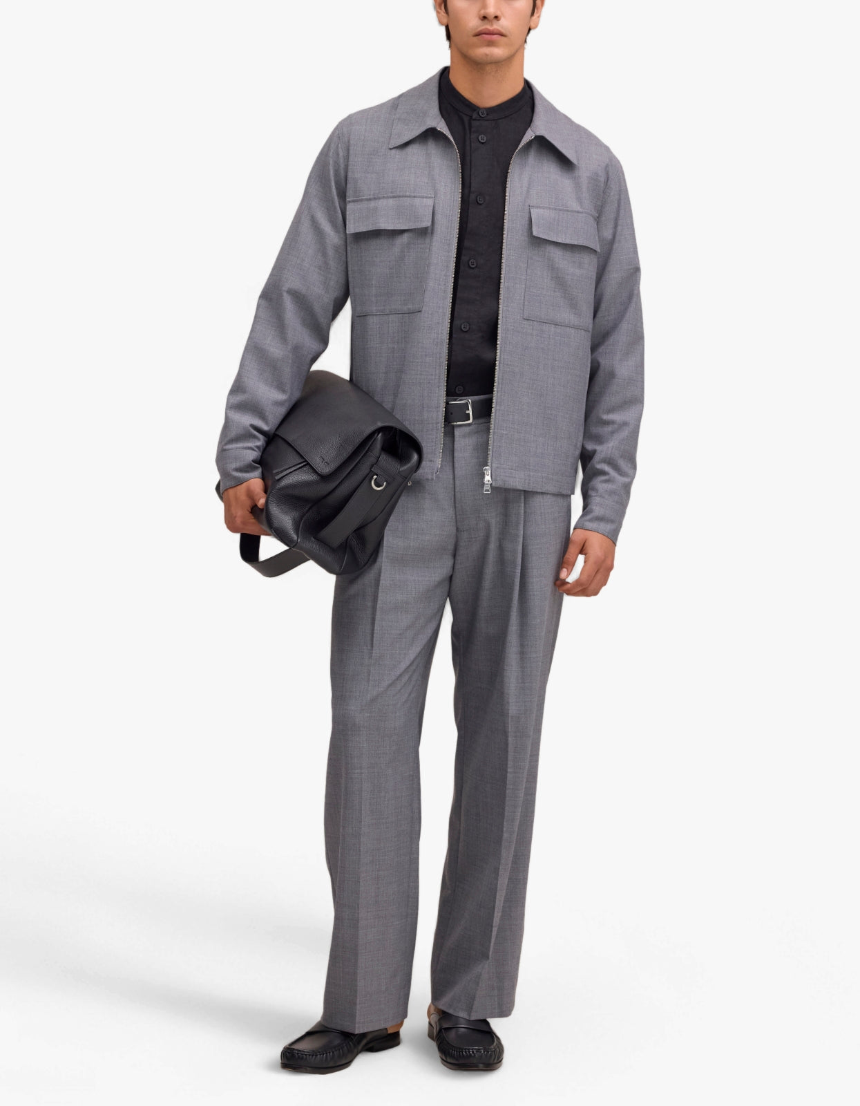 Kay Pant 10037 - Lt Grey Melange