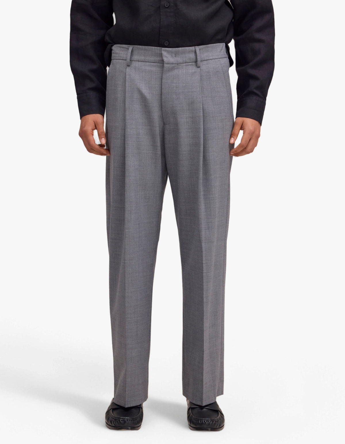 Kay Pant 10037 - Lt Grey Melange
