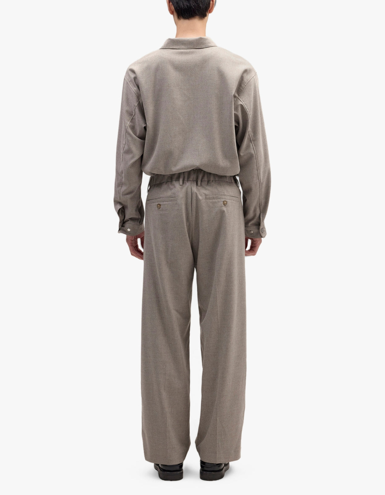 Kay Pleated Trousers 10005 - Desert Khaki 109