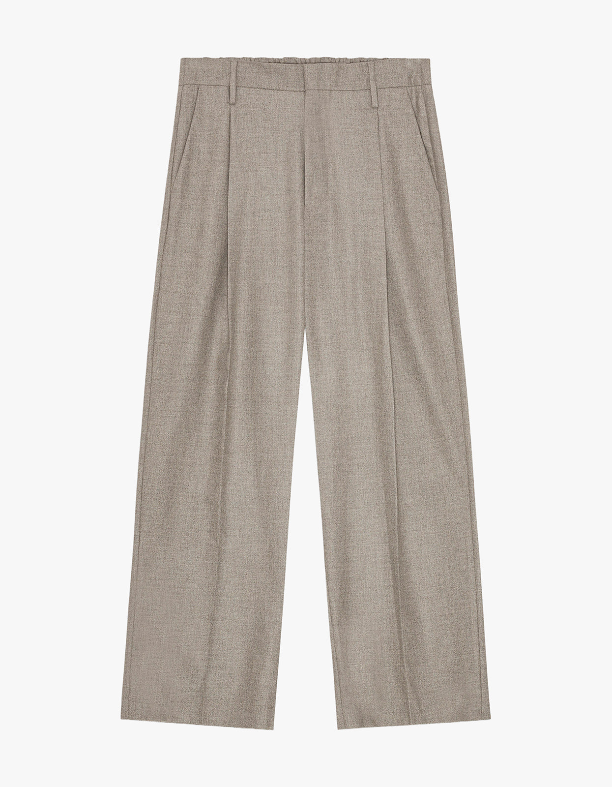 Kay Pleated Trousers 10005 - Desert Khaki 109