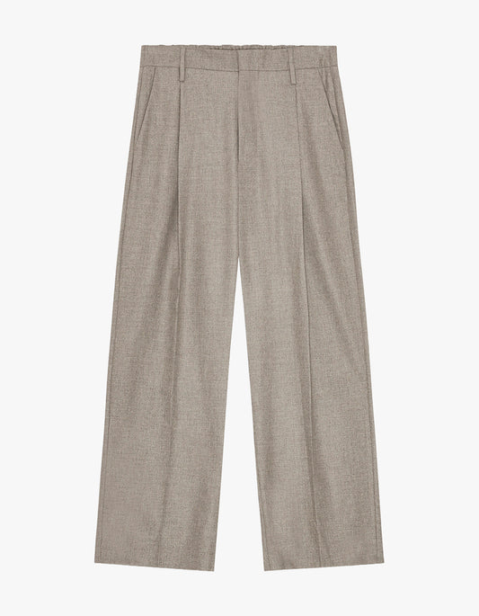 Kay Pleated Trousers 10005 - Desert Khaki 109
